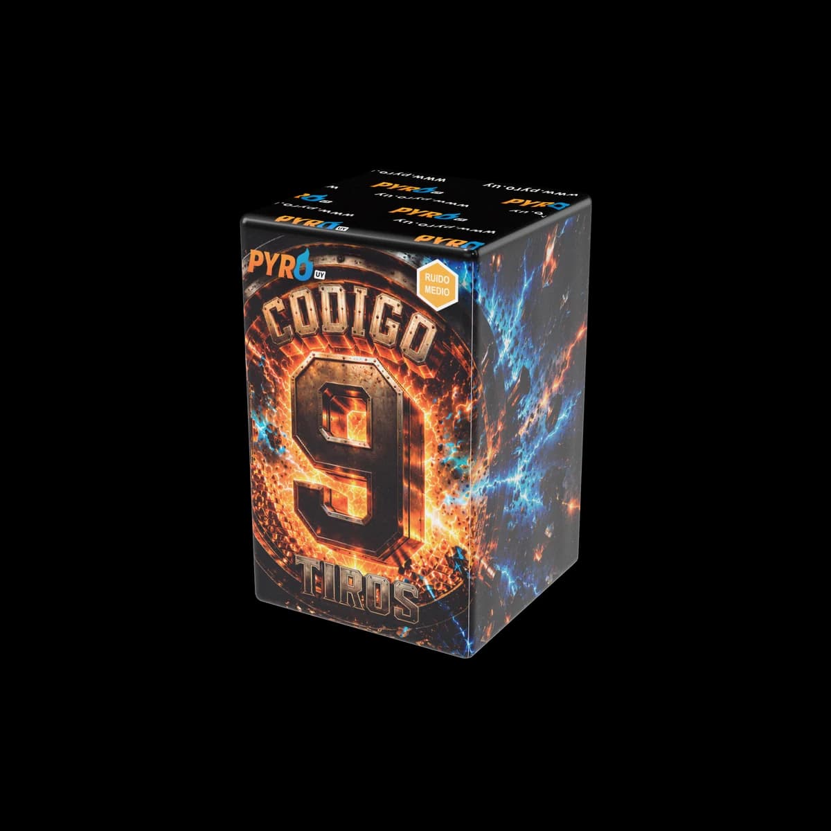 Torta Código 9 - 9 Tiros