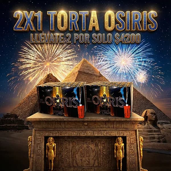 2X1 TORTA OSIRIS