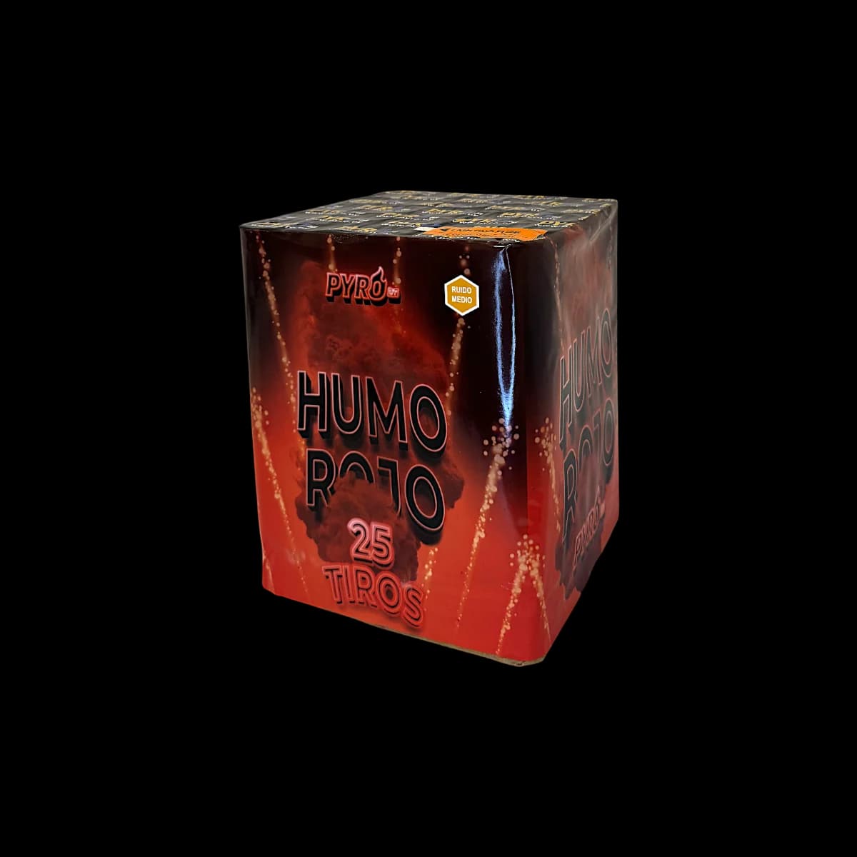 Torta Humo Rojo 25 Tiros