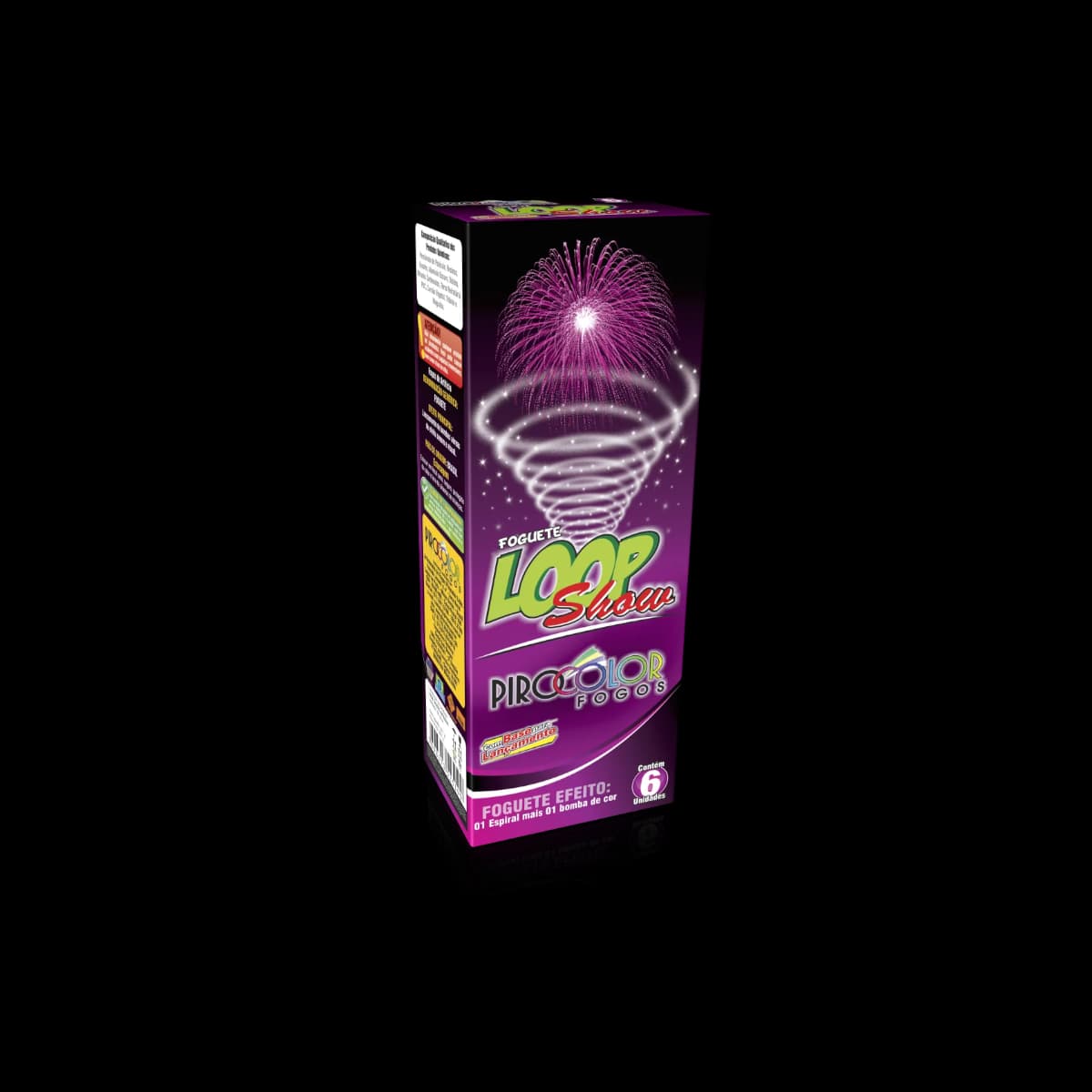 Foguete Loop - Caja x6