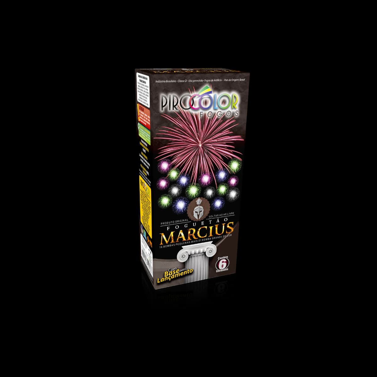 Foguete Marcius - Caja x6