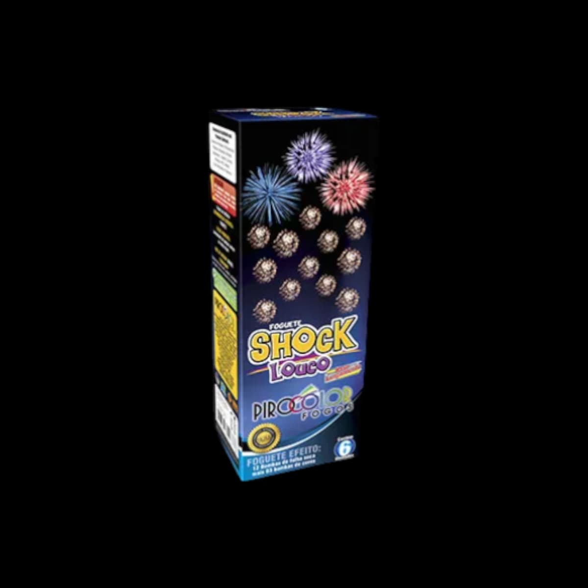 Foguete Shock Louco - Caja x6