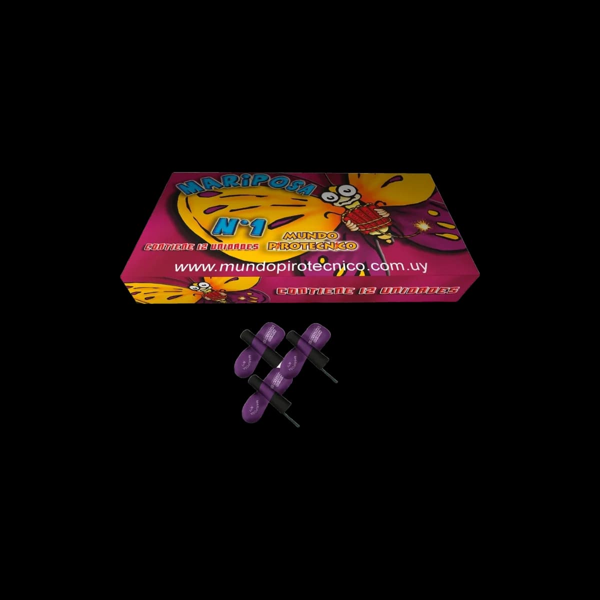 Mariposa Nº1 - Caja x12