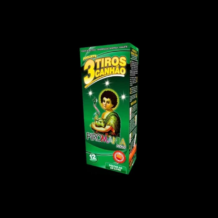 Foguete 3 Tiros - Caja x12