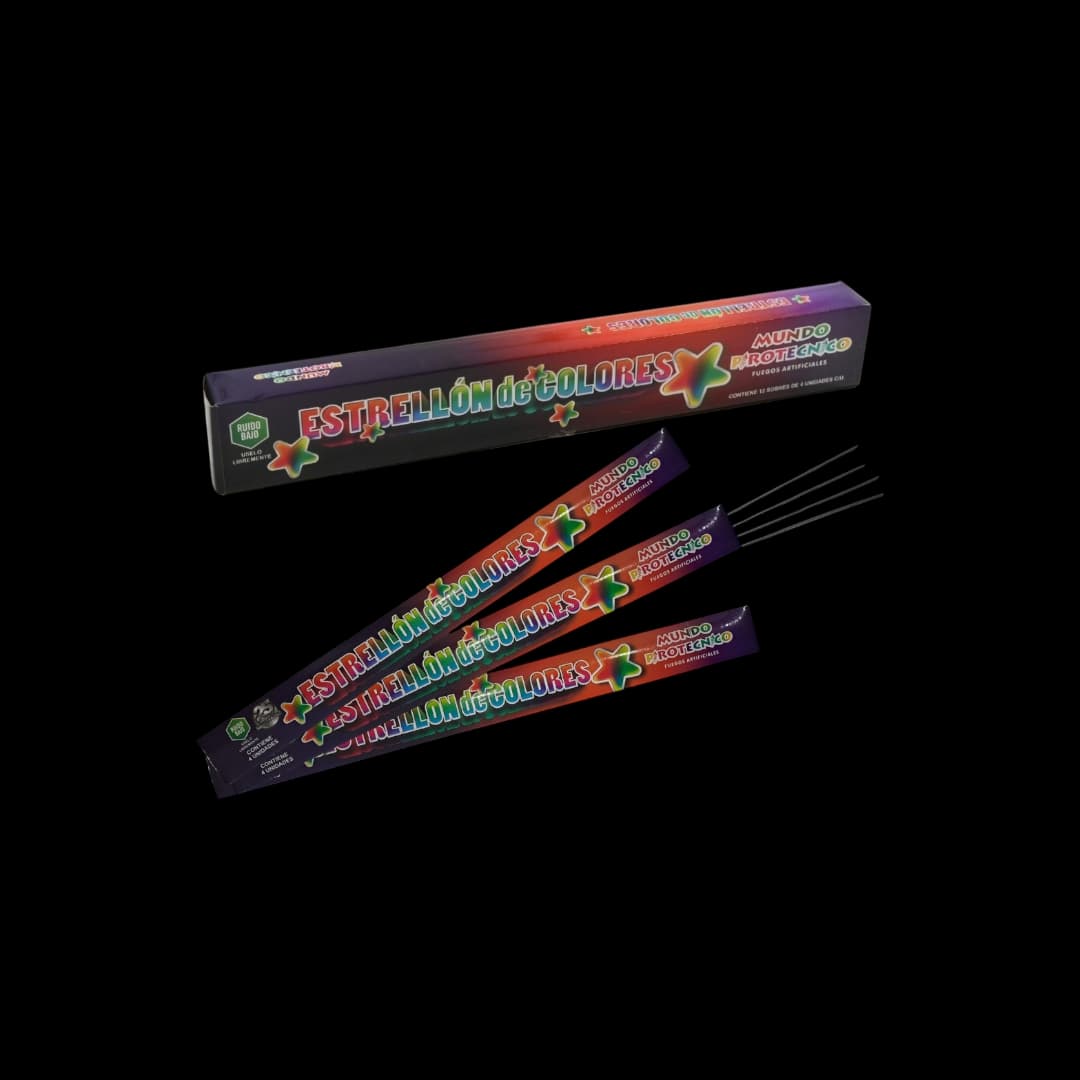 Estrellón de Colores x12