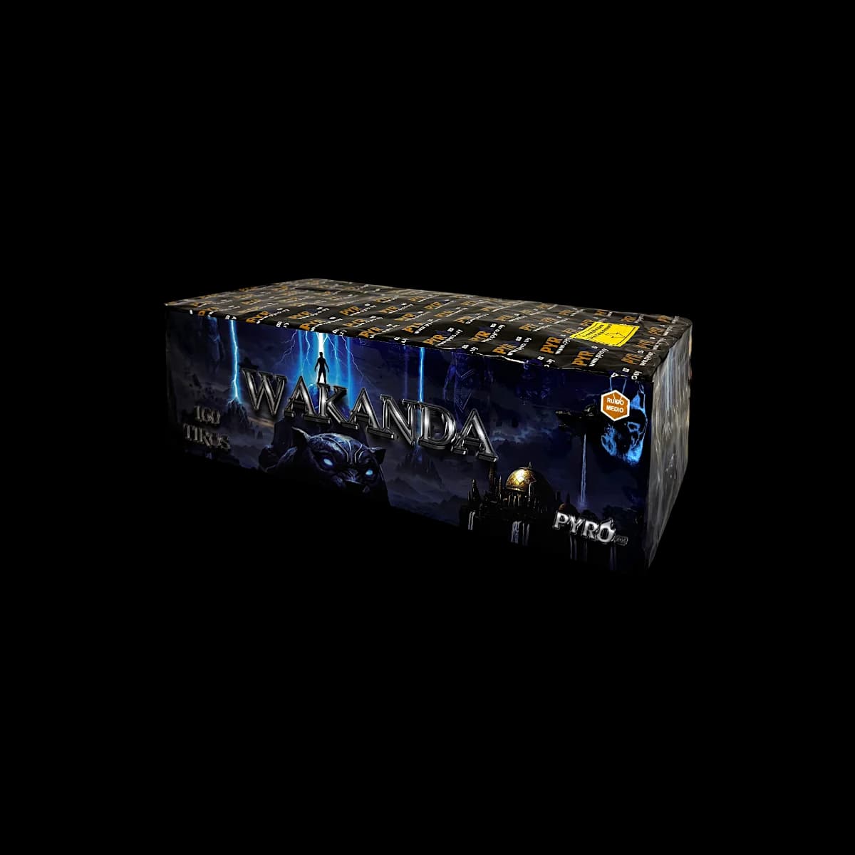 Torta Wakanda - 160 Tiros