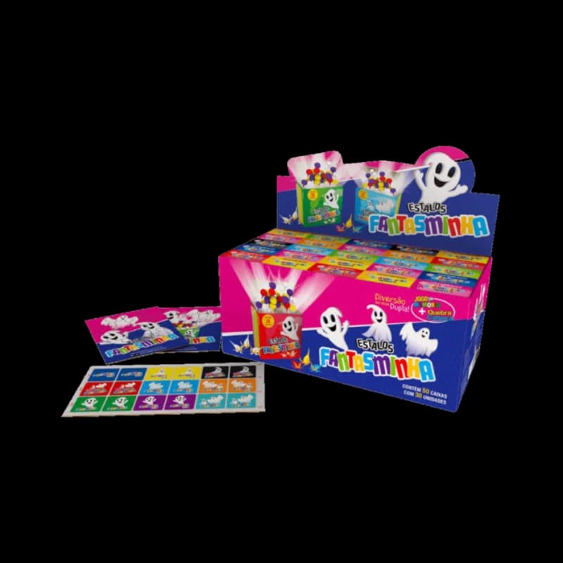 Chaskis Fantasminha Interactivo x50 con Puzzle