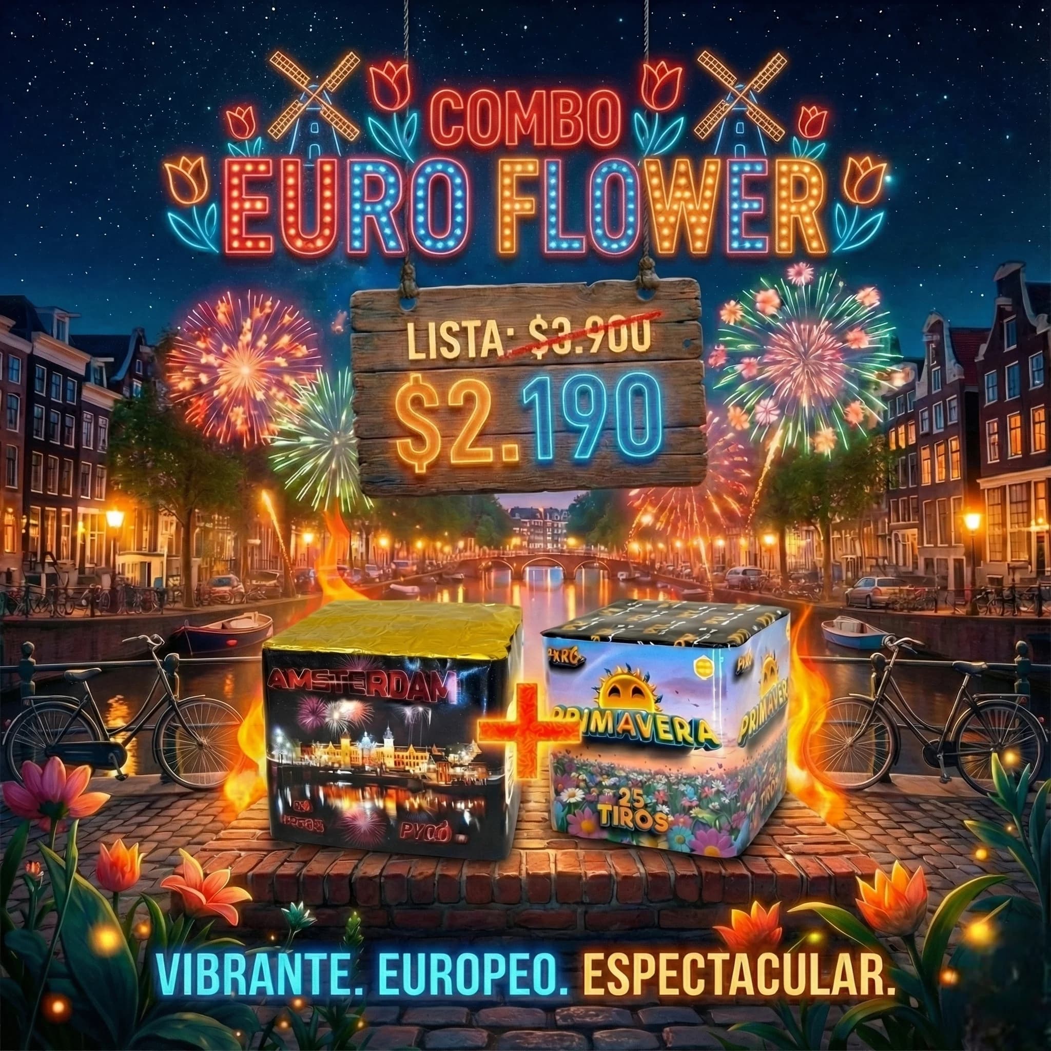 Combo EURO FLOWER
