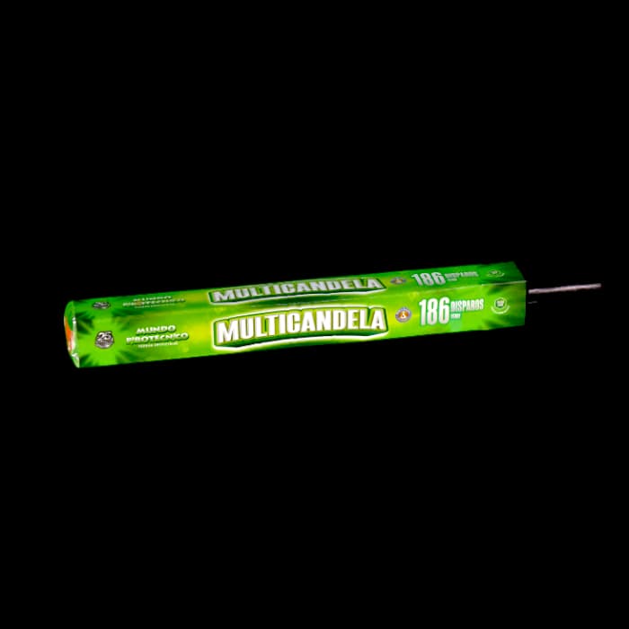 Multicandela 186 Tiros Verde