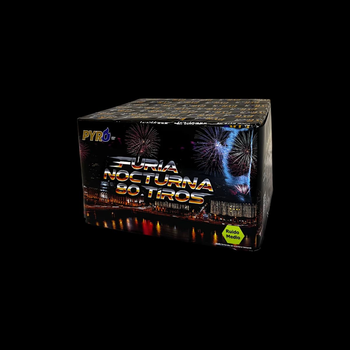 Torta Furia Nocturna - 80 Tiros