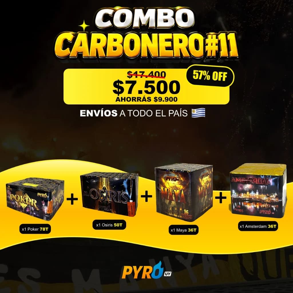 Combo Carbonero #11