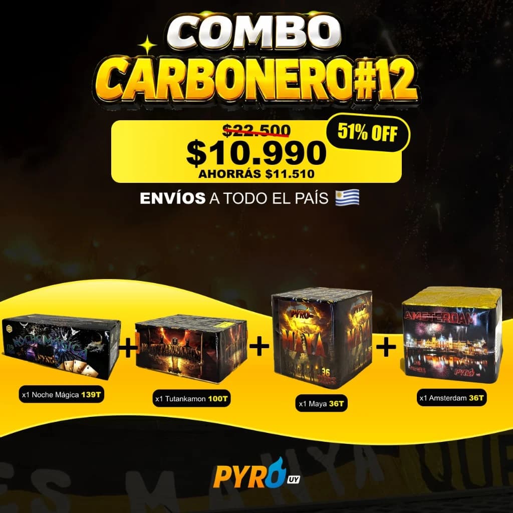 Combo Carbonero #12