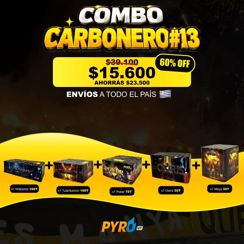 Combo Carbonero #13
