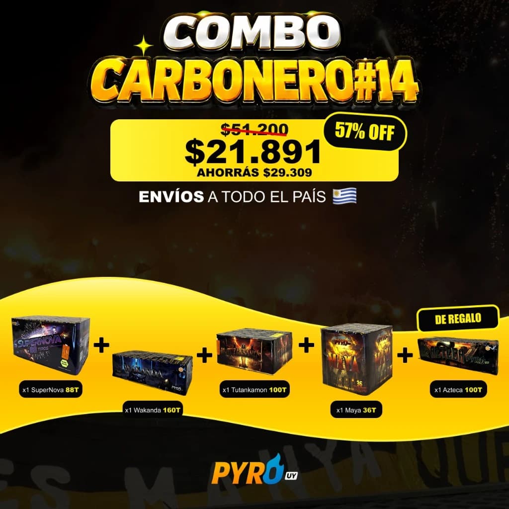 Combo Carbonero #14