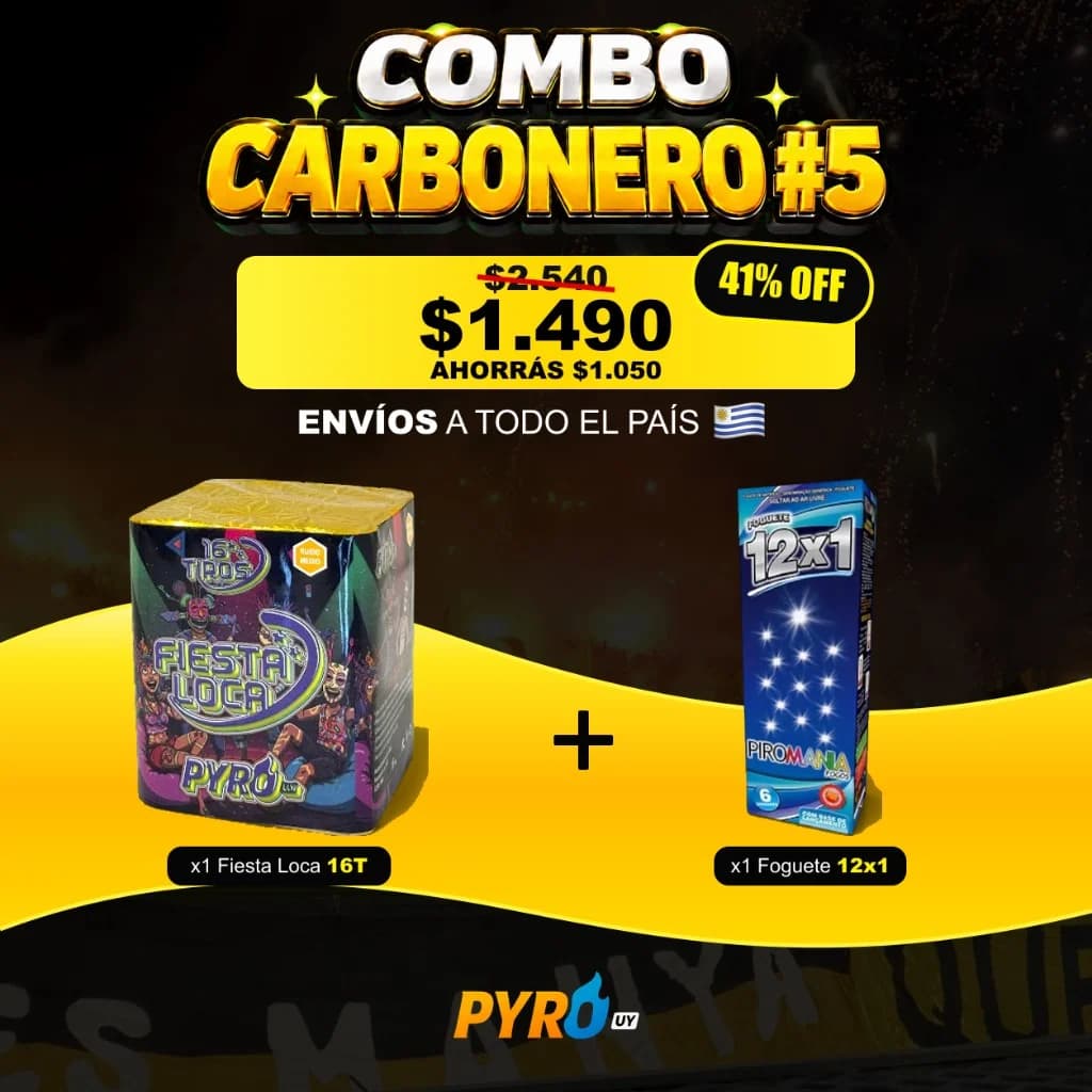 Combo Carbonero #5