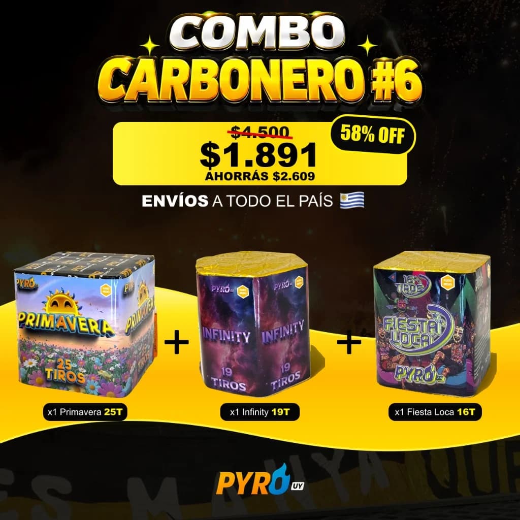 Combo Carbonero #6