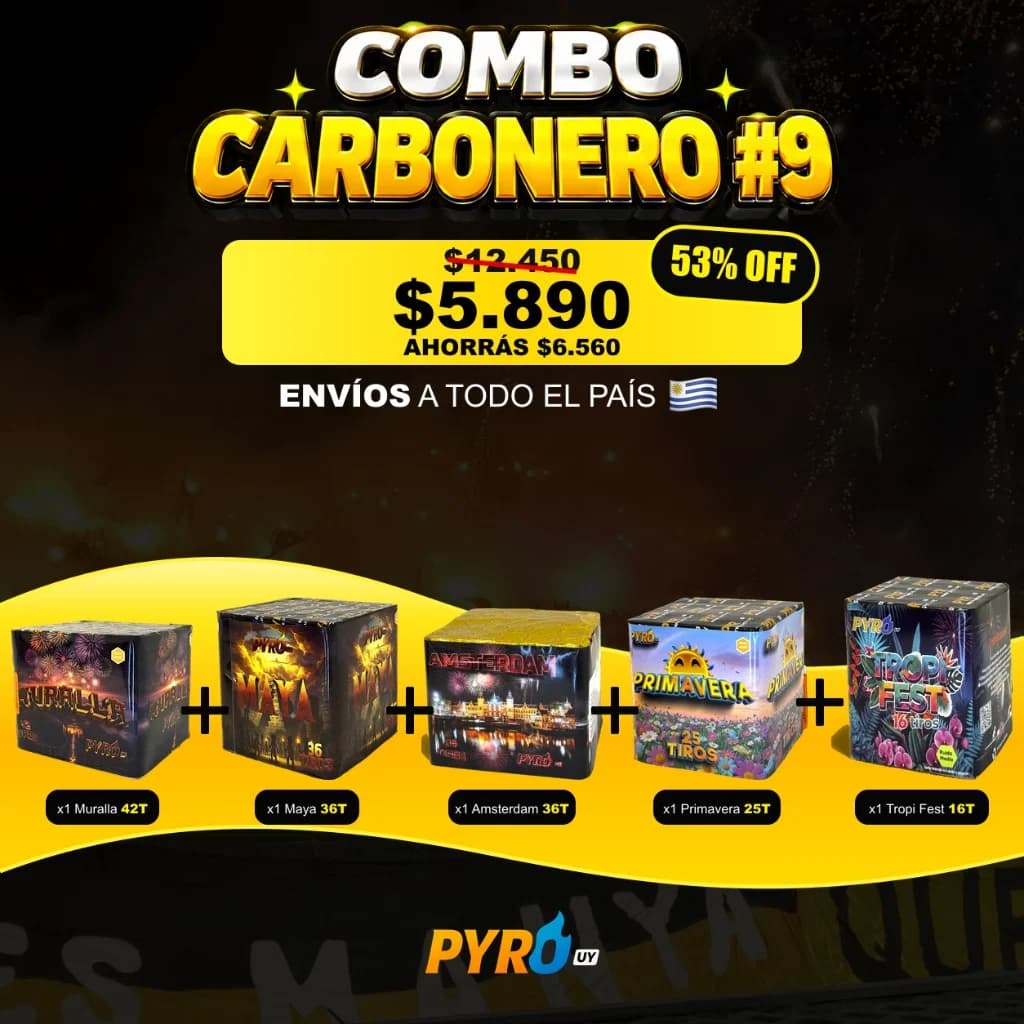 Combo Carbonero #9